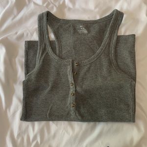Aerie Waffle Henley Tank
